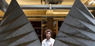 When aluminium becomes a piece of furniture