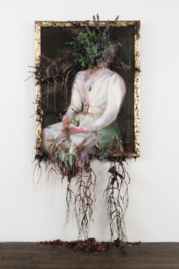 Valerie Hegarty, has a breathtaking exhibit of well-known art pieces from History. She is focused in creating surreal paints