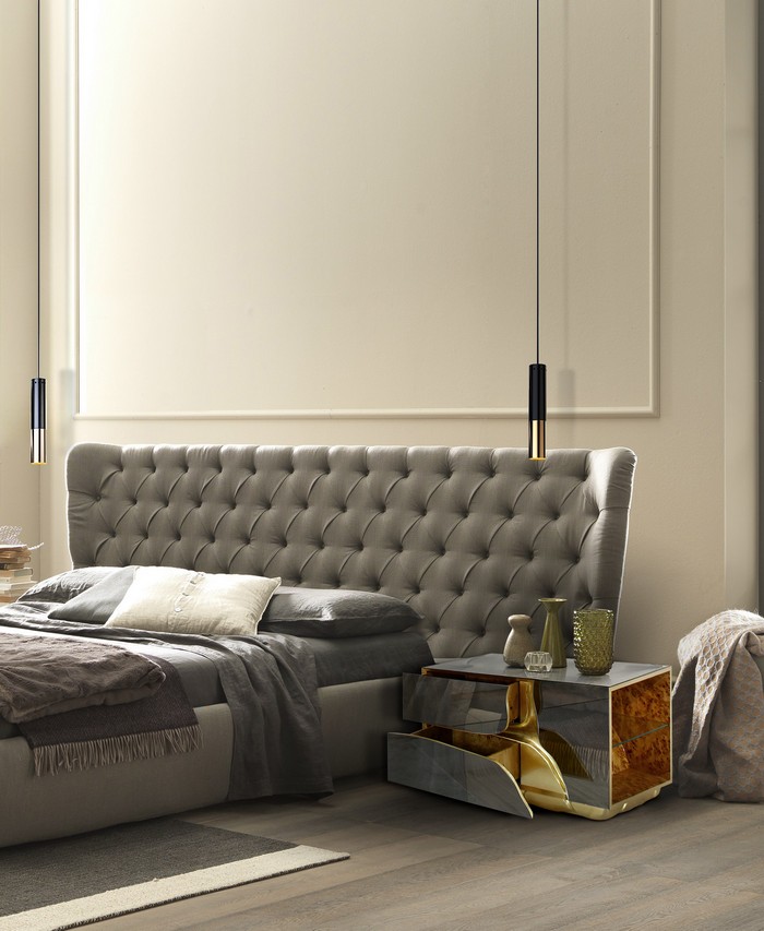 "Boca do Lobo latest collection is called the Master Bedroom collection, for now based on the already existing designs of the brand turned into luxury nightstands."
