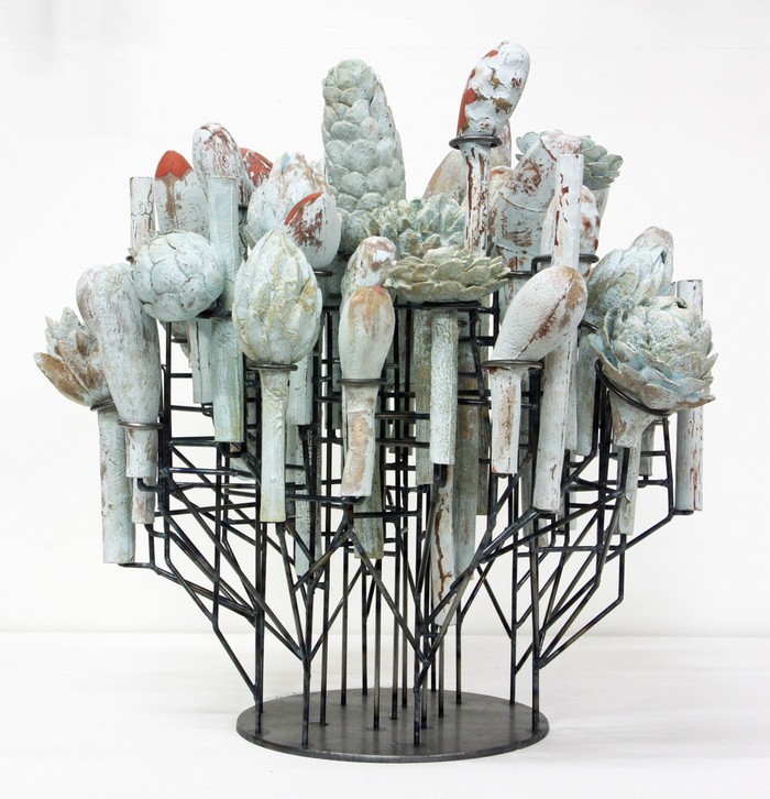"David Hicks is a ceramic artist that perceives agricultural cycles as allegories for human struggle. "