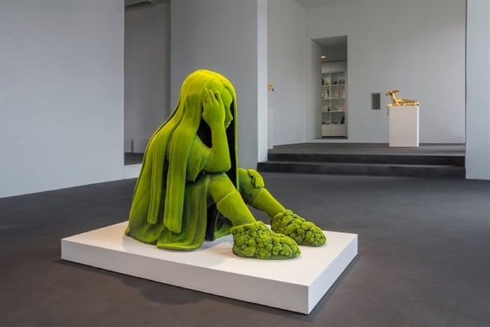 The Moss people by Kim Simonsson was recently exhibited at Design Miami 2015 at Jason Jacques Inc.