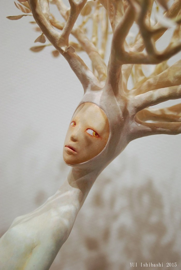 Japenese artist Yui Ishibashi's  art sculpts feral children that appear to belong to another realm of reality.