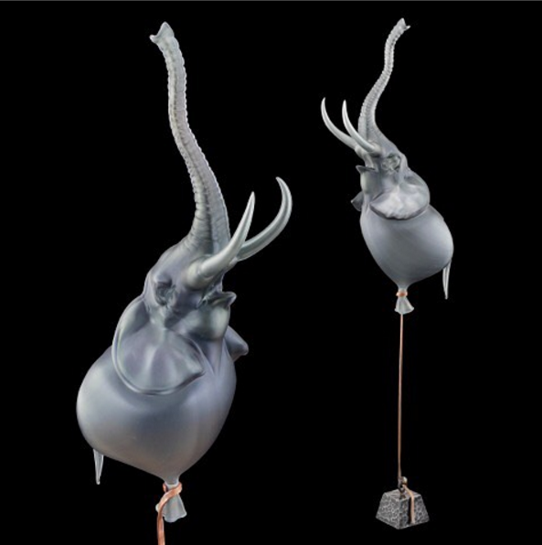 Chesterfield Glass Art is dedicated to create different works on glass, but this time, we share the collection of Playful blown-glass balloon animals.