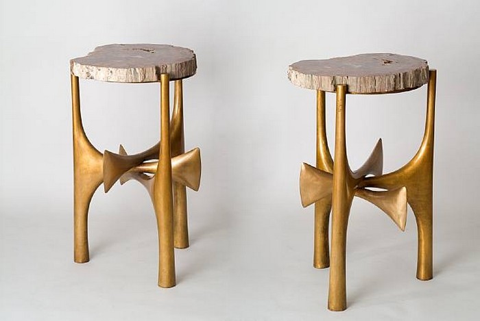 Originally trained as a sculptor at the École des Beaux-Arts in Paris, Philippe Hiquily is now dedicated to sculptural furniture.
