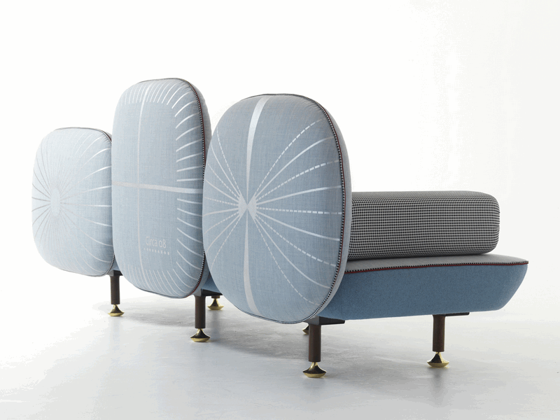 Infusing the industrial with the sensibility of the handmade has been the central philosophy of Doshi Levien when creating their seating designs.